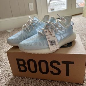 Yeezy Boost 350 V2 Mono Ice. Brand New In Box.